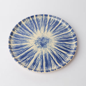 TUHU CERAMICS | 丸皿 ウエスタン 陶器 ハンドメイド "Rising sun" 85