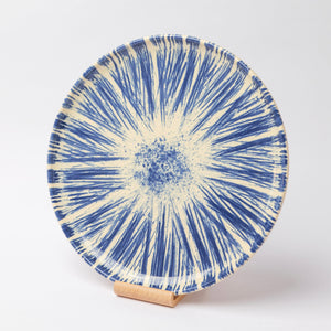 TUHU CERAMICS | 丸皿 ウエスタン 陶器 ハンドメイド "Rising sun" 85
