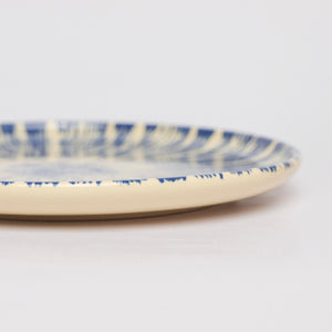 TUHU CERAMICS | 丸皿 ウエスタン 陶器 ハンドメイド "Rising sun" 85