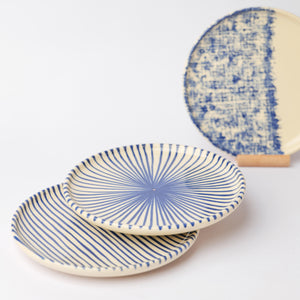 TUHU CERAMICS | 丸皿 ウエスタン 陶器 ハンドメイド "Matrix D1" 86