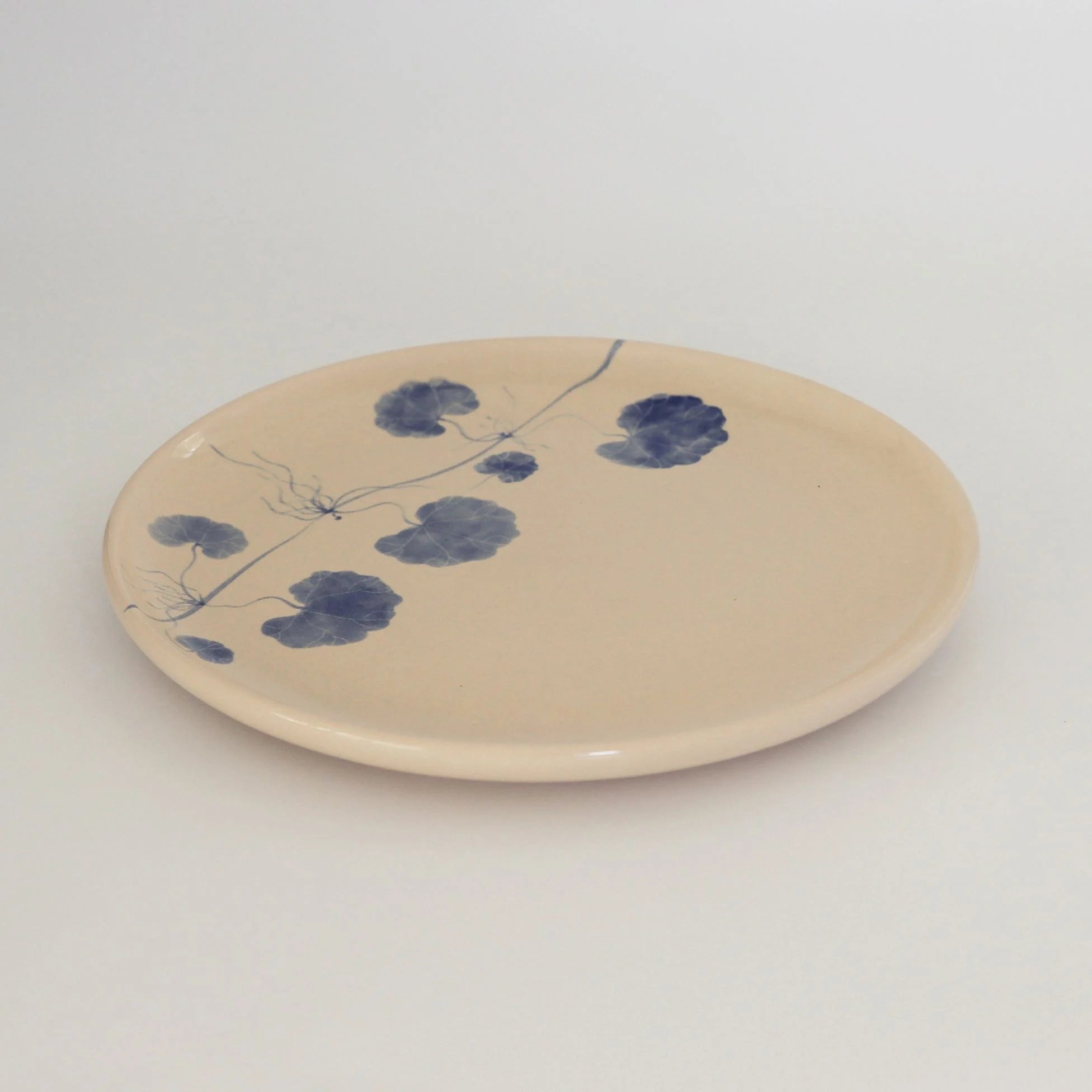 TUHU CERAMICS | 丸皿 ウエスタン 陶器 ハンドメイド "Rễ má mùa đông" 34