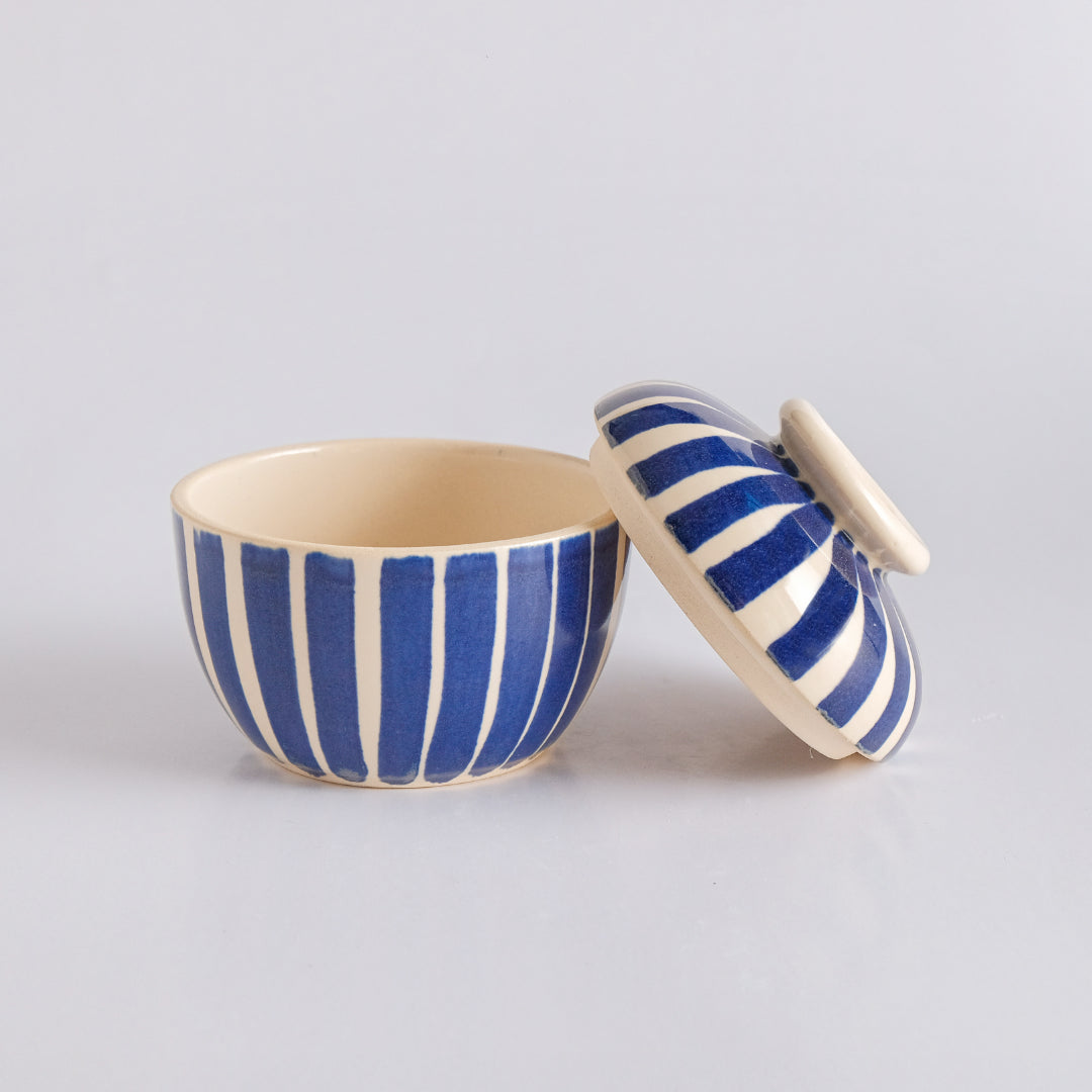 TUHU CERAMICS | 蓋付ボウル 陶器 手描き Taylor 72