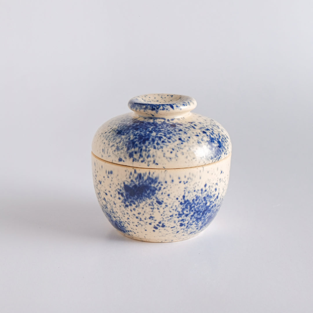 TUHU CERAMICS | 蓋付ボウル 陶器 手描き Sparkle Night 73