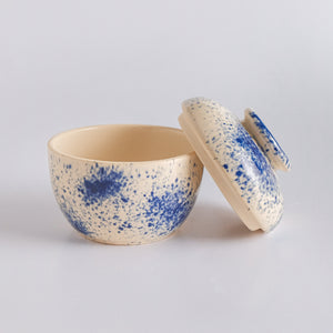 TUHU CERAMICS | 蓋付ボウル 陶器 手描き Sparkle Night 73