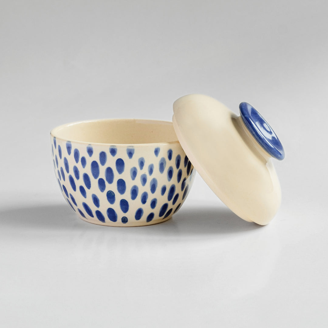 TUHU CERAMICS | 蓋付ボウル 陶器 手描き Y Thanh 71