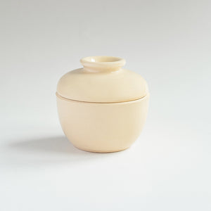 TUHU CERAMICS | 蓋付ボウル 陶器 手描き Plain 75