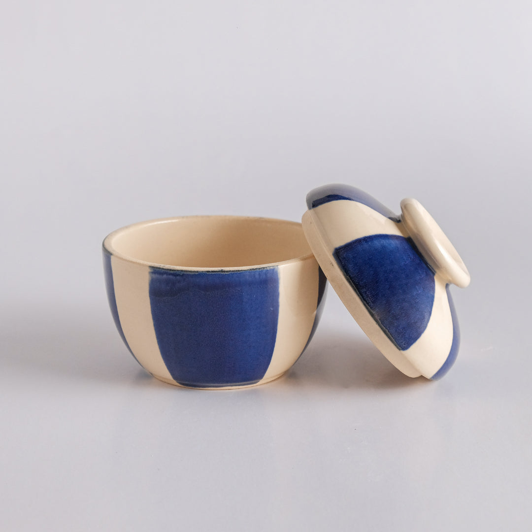 TUHU CERAMICS | 蓋付ボウル 陶器 手描き Osaka 76
