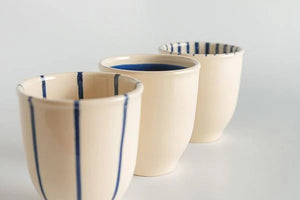 TUHU CERAMICS | 陶器 カップ セット 手描き ハンドメイド N.Y.Evenue 166